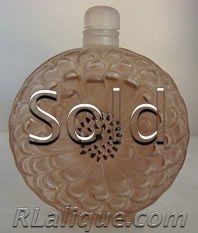 R Lalique Perfume Bottles Dahlia No. 2