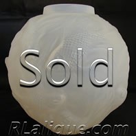 R Lalique Vase Formose