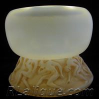 R Lalique Vases Lutteurs