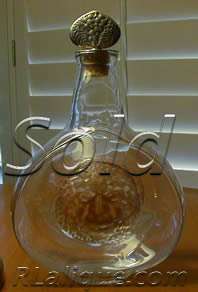 R Lalique Decanter Masques