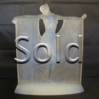 R Lalique Statue Suzanne