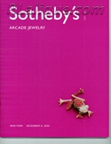 Decorative Arts - Art Nouveau - Art Deco Auction Catalogue - Book - Magazine For Sale: Arcade Jewelry, Sothebys, New York, December 9, 2003: A Post War Auction Catalog - Book - Magazine Decorative Arts - Art Nouveau - Art Deco Auction Catalogue - Book - Magazine For Sale: Arcade Jewelry, Sothebys, New York, December 9, 2003: A Post War Auction Catalog - Book - Magazine