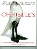 Decorative Arts - Art Nouveau - Art Deco Auction Catalogue - Book - Magazine For Sale: Christie's East An Important Private Collection of Italian Glass Thursday 30 November 2000: A Post War Auction Catalog - Book - Magazine Decorative Arts - Art Nouveau - Art Deco Auction Catalogue - Book - Magazine For Sale: Christie's East An Important Private Collection of Italian Glass Thursday 30 November 2000: A Post War Auction Catalog - Book - Magazine