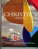 Decorative Arts - Art Nouveau - Art Deco Auction Catalogue - Book - Magazine For Sale: Christie's Australia Australian and International Paintings Melbourne 8 & 9 May 2001: A Post War Auction Catalog - Book - Magazine Decorative Arts - Art Nouveau - Art Deco Auction Catalogue - Book - Magazine For Sale: Christie's Australia Australian and International Paintings Melbourne 8 & 9 May 2001: A Post War Auction Catalog - Book - Magazine