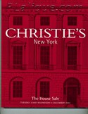 Decorative Arts - Art Nouveau - Art Deco Auction Catalogue - Book - Magazine For Sale: Christie's New York The House Sale Tuesday 3 and Wednesday 4 December 2002: A Post War Auction Catalog - Book - Magazine Decorative Arts - Art Nouveau - Art Deco Auction Catalogue - Book - Magazine For Sale: Christie's New York The House Sale Tuesday 3 and Wednesday 4 December 2002: A Post War Auction Catalog - Book - Magazine