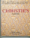 Decorative Arts - Art Nouveau - Art Deco Auction Catalogue - Book - Magazine For Sale: Christie's Australia Bronte House The Property of Leo Schofield 9 December 2003: A Post War Auction Catalog - Book - Magazine Decorative Arts - Art Nouveau - Art Deco Auction Catalogue - Book - Magazine For Sale: Christie's Australia Bronte House The Property of Leo Schofield 9 December 2003: A Post War Auction Catalog - Book - Magazine