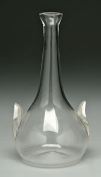 Lalique Leaf Decanter