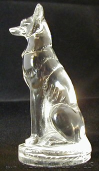 R Lalique Chien Seal/Cachet