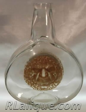 R.Lalique Masques Decanter by Rene Lalique