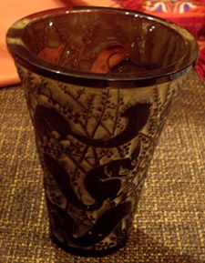 R Lalique Vase Senart in Istanbul Turkey