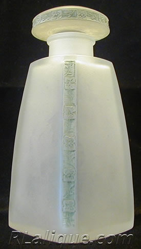 R Lalique Perfume Bottle Fleurettes