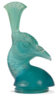 Rene Lalique Mascot Tete De Paon