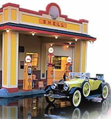 Gilmore Car Museum Gas Station