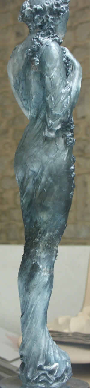 Rene Lalique Statute In Cire Perdue Glass