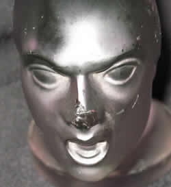 Rene Lalique Hood Ornament Victoire Nose Damaged