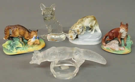 Lalique Fox Car Mascot - Renard Rene Lalique Fox Car Mascot - Renard