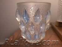 R.Lalique Rampillon Vase