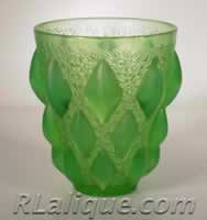 R.Lalique Rampillon Vase
